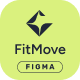 FitMove - Fitness Dashboard Figma Template - ThemeForest Item for Sale